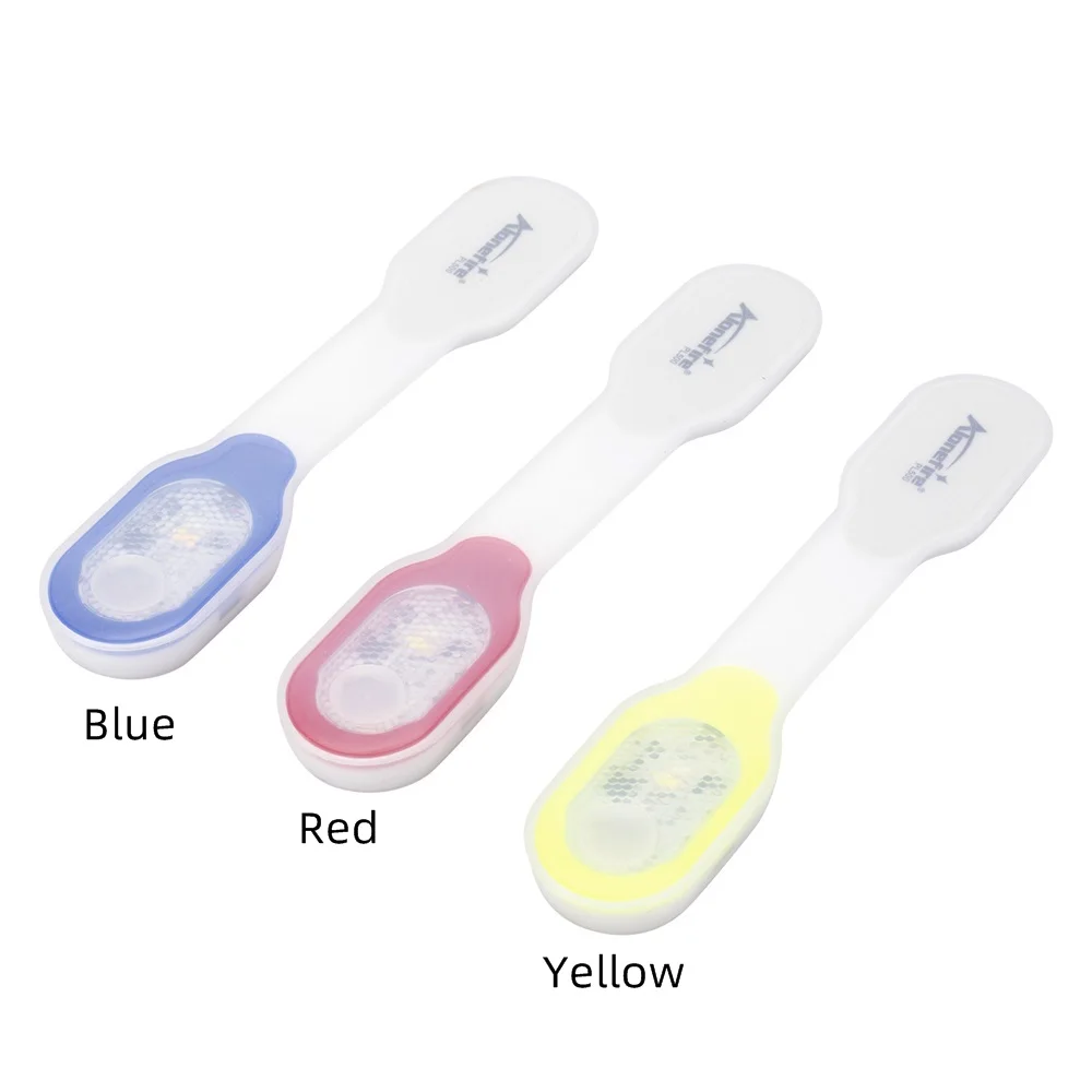 Carga USB seguridad silicona suave correr trabajo al aire libre niño lámpara correa senderismo perro Camping médico enfermera comprobar luz blanca cálida
