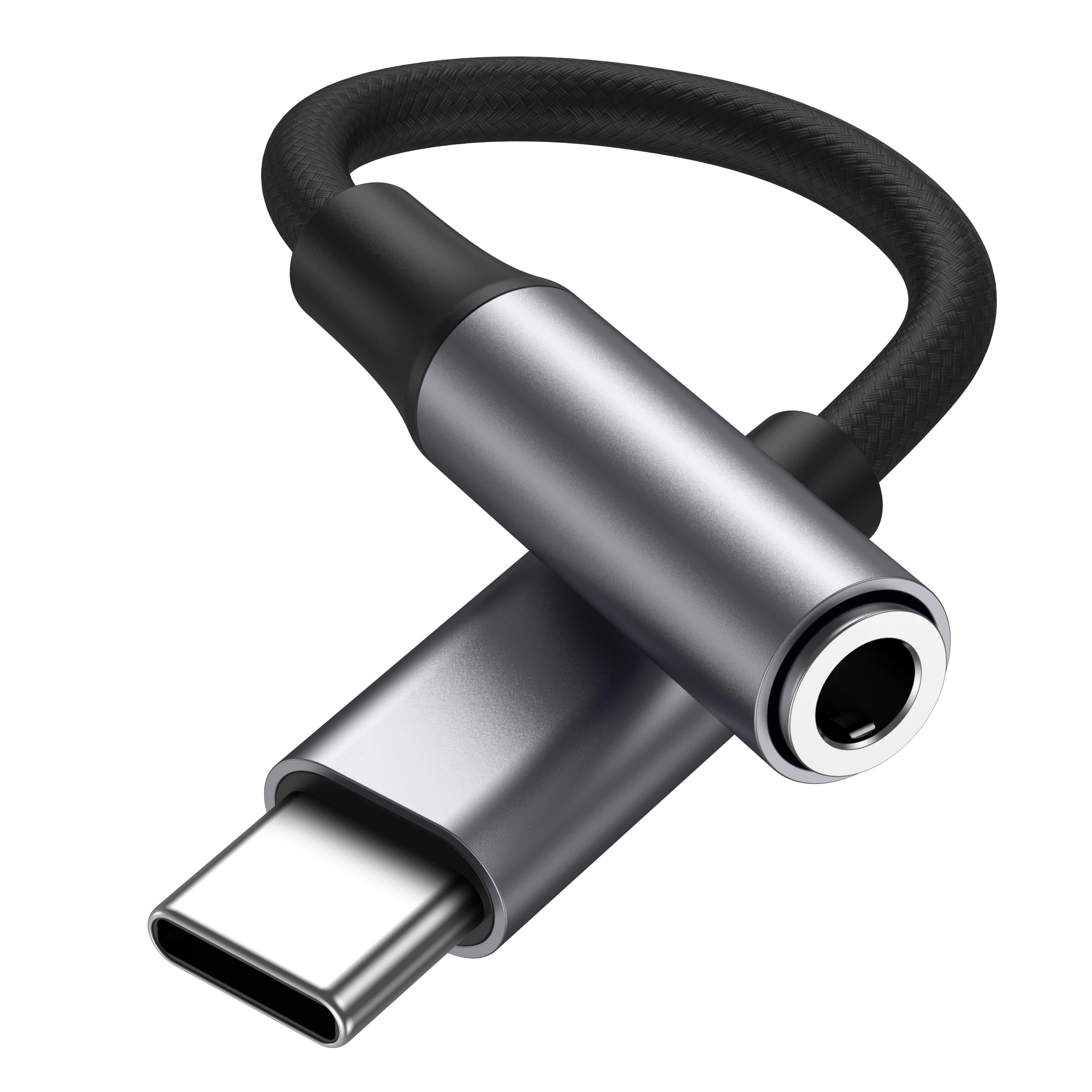 Adaptador de auriculares tipo C a conector de 3,5mm USB-C 3,5mm convertidor de Cable de Audio para IPhone 15 15 Pro MAX Samsung Galaxy Huawei Xiaomi