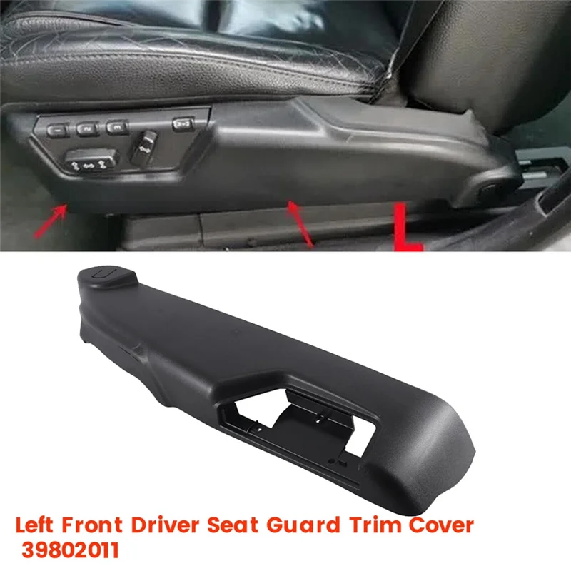AINY-cubierta embellecedora de asiento eléctrico del lado del conductor delantero izquierdo 39802011/12 para Volvo XC90 S60 XC70