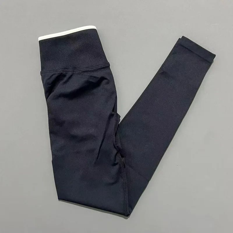 Leggings Deportivos de Cintura Alta sin Costuras para Mujer, Control de Abdomen, Elásticos, Suaves, para Entrenamiento, Running, Gimnasio y Deportes