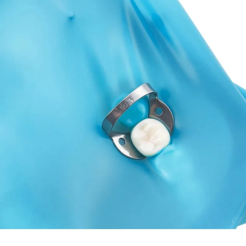 Abrazaderas de dique de goma Dental JUMTOP, Clips de barrera restauradora endodóntica de acero inoxidable, instrumentos de odontología