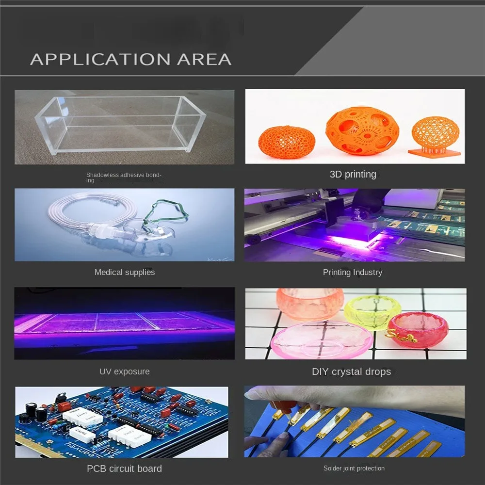 Lámpara de Curado UV Ultravioleta de Secado Rápido de 1600W 700W, 365nm 395nm 405nm, para Resina, Pegamento, Aceite Verde, Soldadura, Recubrimiento de Placas PCB, Pantalla LCD, Pintura