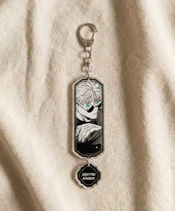 Llavero Acrílico de 6 cm para Jjk Satoru Gojo, Accesorios de Decoración para Mochilas de Anime, Colgante, Mercancía de Anime, Regalo para Fans