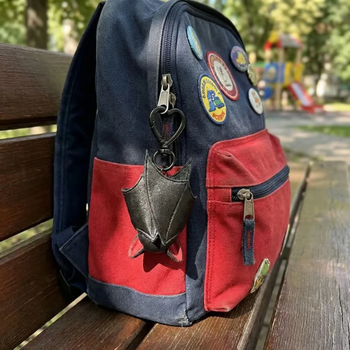 Llavero de Murciélago Negro de Peluche Jardme para Mochila, Bolso, Cartera, Llaves de Coche, Llavero de Murciélago Gótico Transformable, Regalo de Halloween