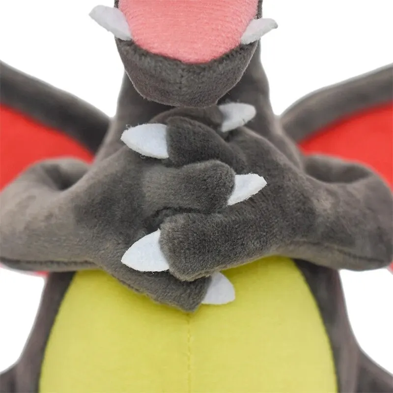 Juguete de peluche Charizard brillante, muñeco de peluche de 9 ", dibujos animados coleccionables para niños y niñas, regalo, gris