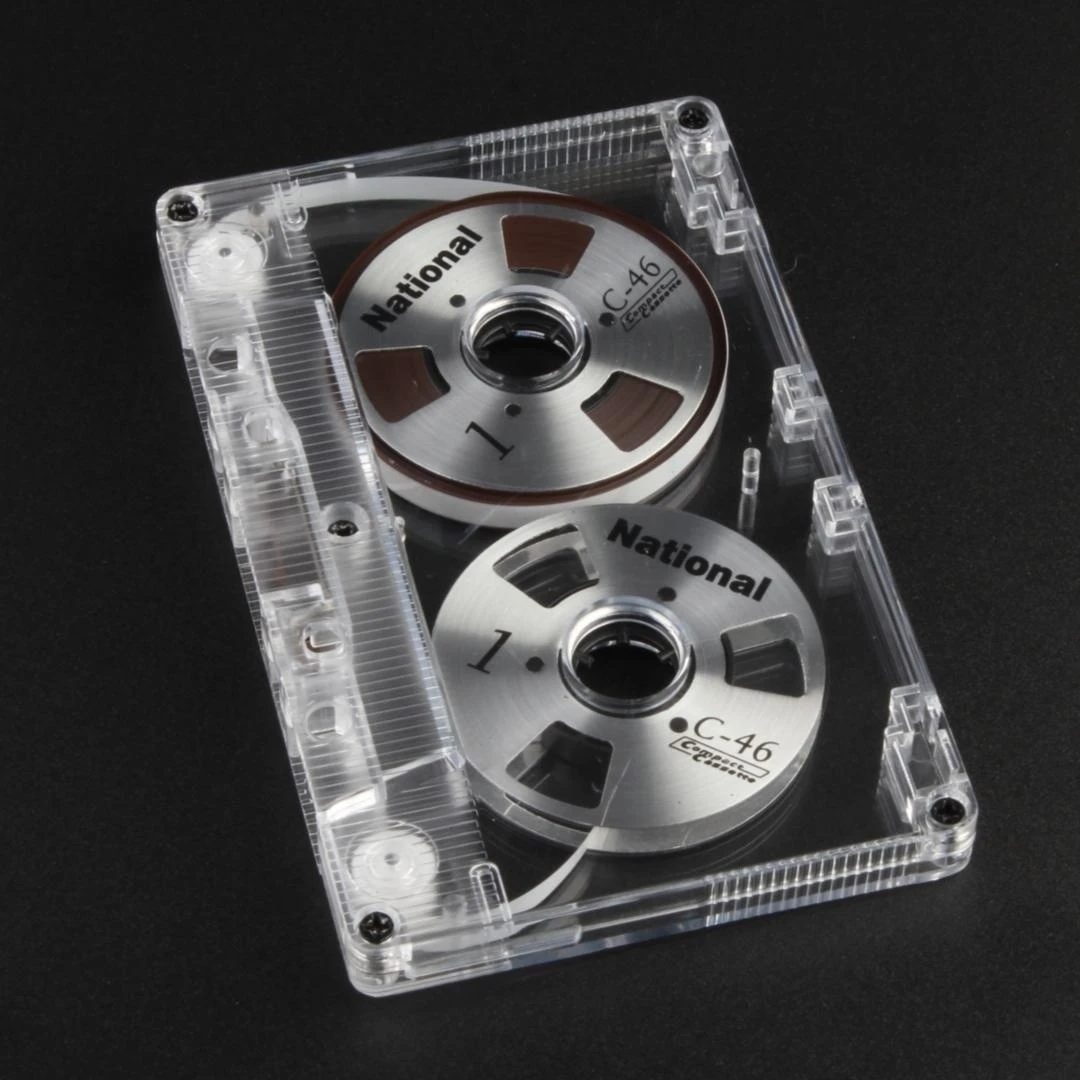 Cassette de carrete nacional de técnicas caseras DIY, cinta de casete de Audio en blanco de 46 Min