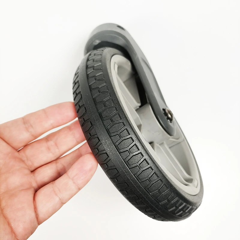 Neumático de rueda de cochecito Uppababy personalizado, cada uno para Cruz V2, neumático de rueda delantera o trasera, PU sin cámara, bricolaje, Buggy para bebé, accesorios de repuesto
