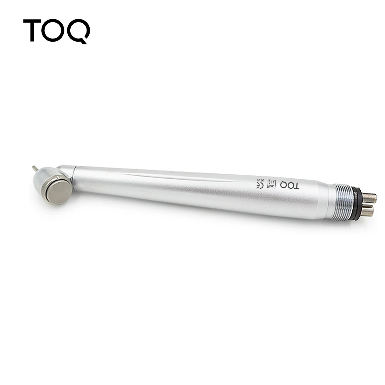 Luz LED de 45 grados para odontología, cabezal estándar de alta velocidad con botón, luz LED de pulverización simple, B2 M4, 2/4 orificios