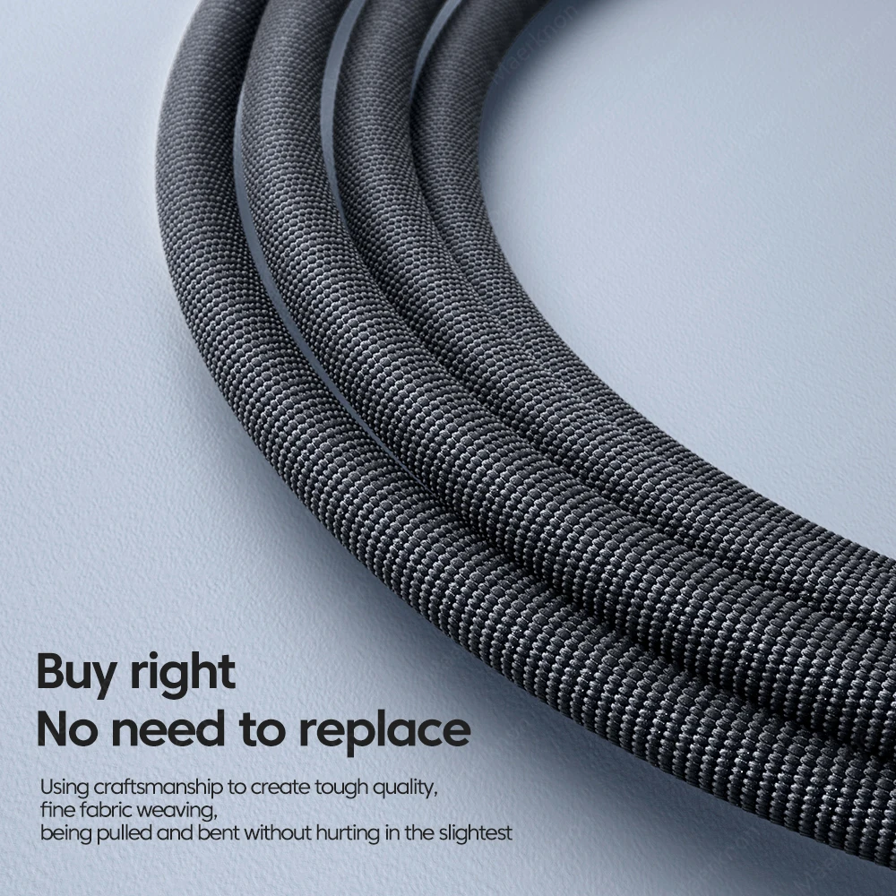 Cable USB C de 120W, Cable de carga súper rápida 6A, cargador de teléfono, Cable tipo C para Samsung, Xiaomi, Huawei, Cable de datos USB tipo C de 0,25 M/1M/2M