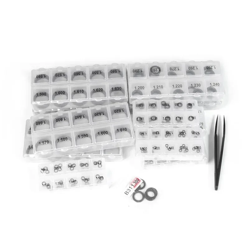 Arandelas de ajuste de reparación de inyector Common Rail, piezas para bo-sch para Den-so,B11,B12,B13,B14,B16,B22,B25,B26,B27.B31,B48, nuevo, 555
