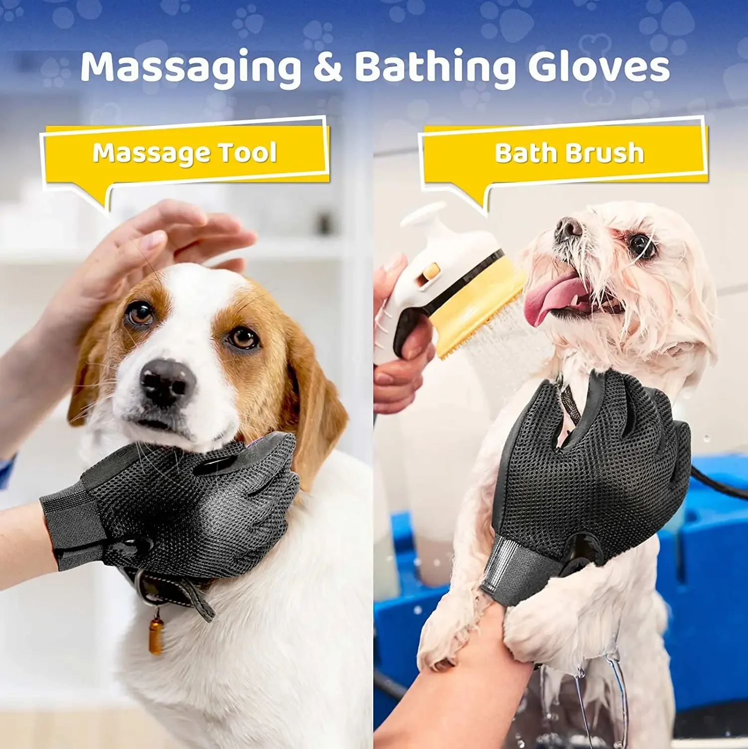 Guante de cuidado para mascotas, eliminador de pelo suave y eficiente para mascotas, accesorios para gatos, guantes para perros y gatos, productos para mascotas, suministros para gatos