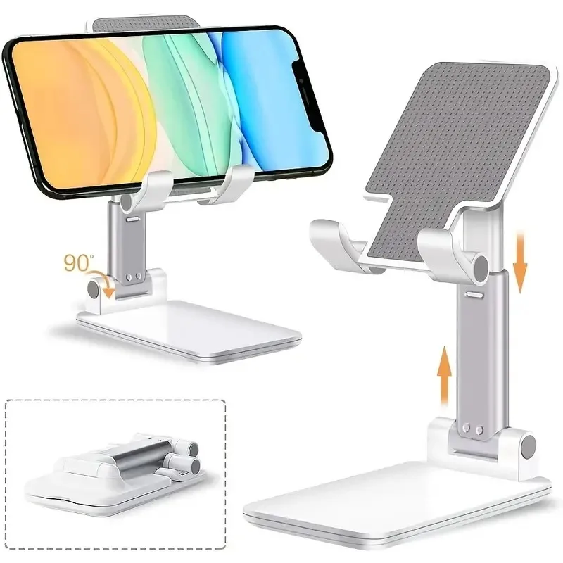 Soporte para Teléfono Móvil de Escritorio, Ajustable, para iPhone, iPad, Xiaomi, Soporte Universal para Tabletas y Celulares