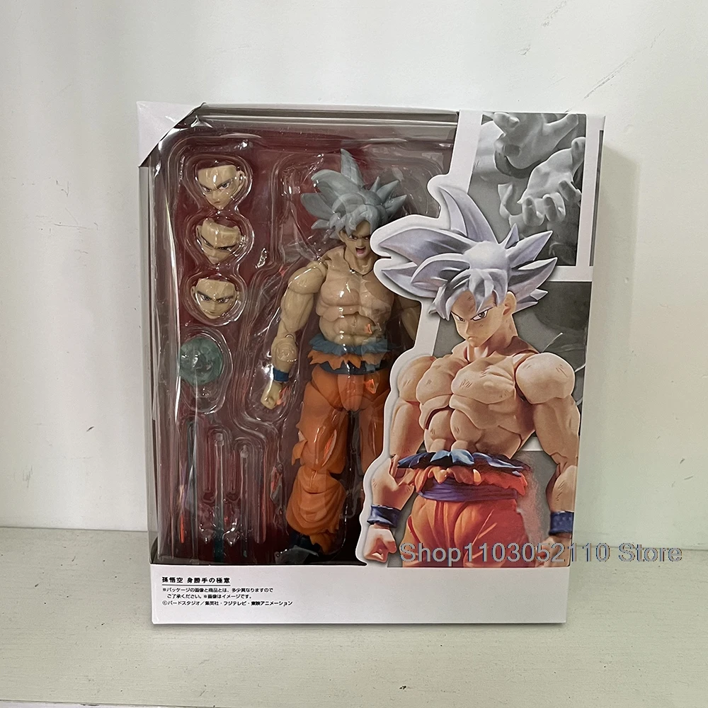 Dragon Ball Z Son Gokul figura de acción SHFiguarts Anime daño de la guerra Super Saiyan colección modelo regalos de cumpleaños