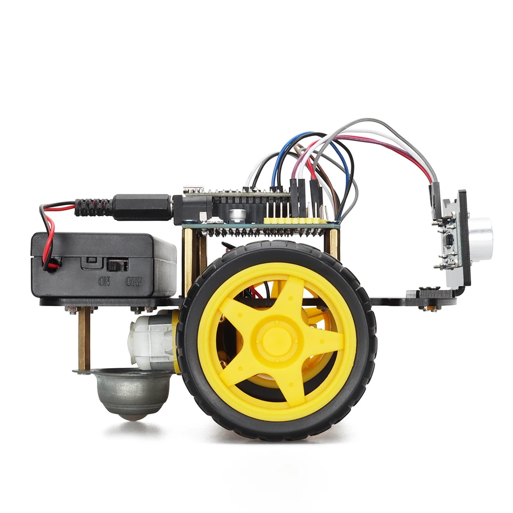 TSCINBUNY-Kit de Robot de arranque inteligente para programación Arduino, aprendizaje y desarrollo de habilidades, Kit completo, Kit robótico educativo