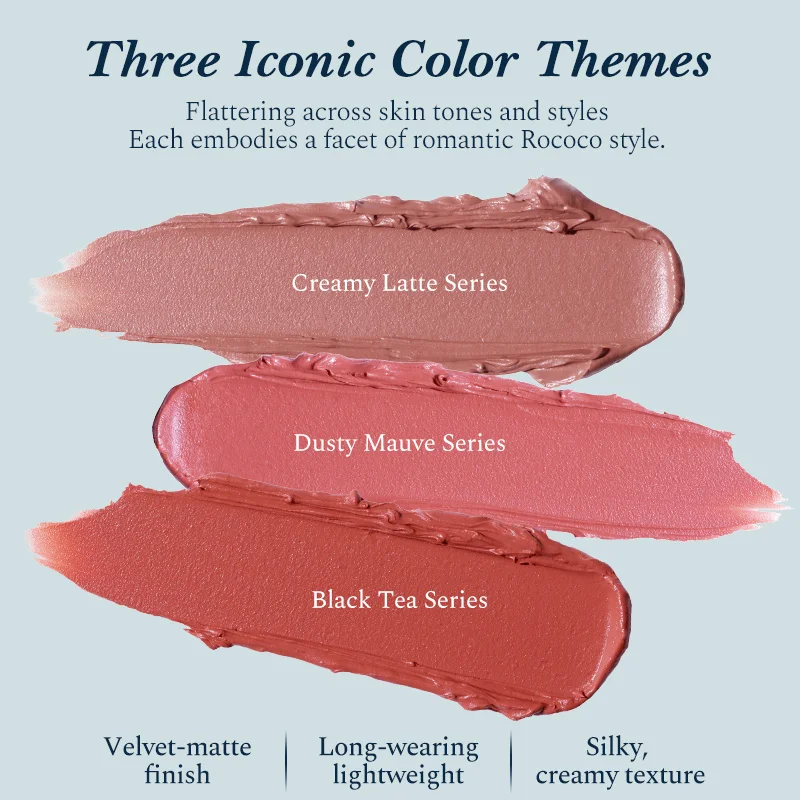 Flowerknows Lip Stick Bunny Garden Collection Cloud Lip Cream, Lápiz Labial Impermeable de Larga Duración, Maquillaje Coreano