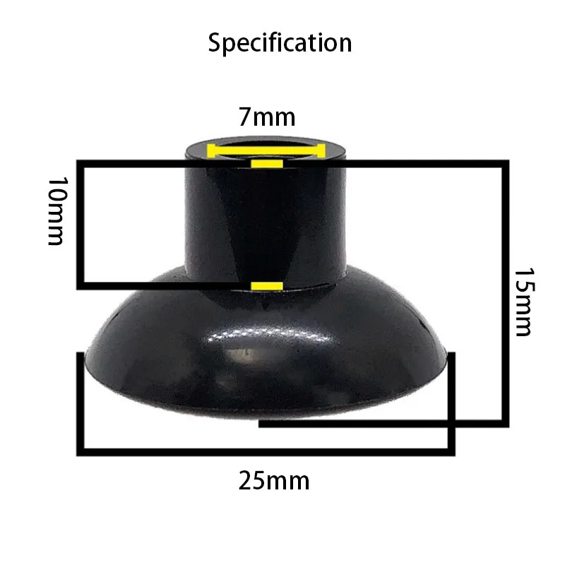 Ventosa de acuario negra transparente, soporte de tubo de aire, ventosa para bomba de tanque de peces, accesorios de Clip de fijación de tubo de aire de oxígeno, 10 Uds.