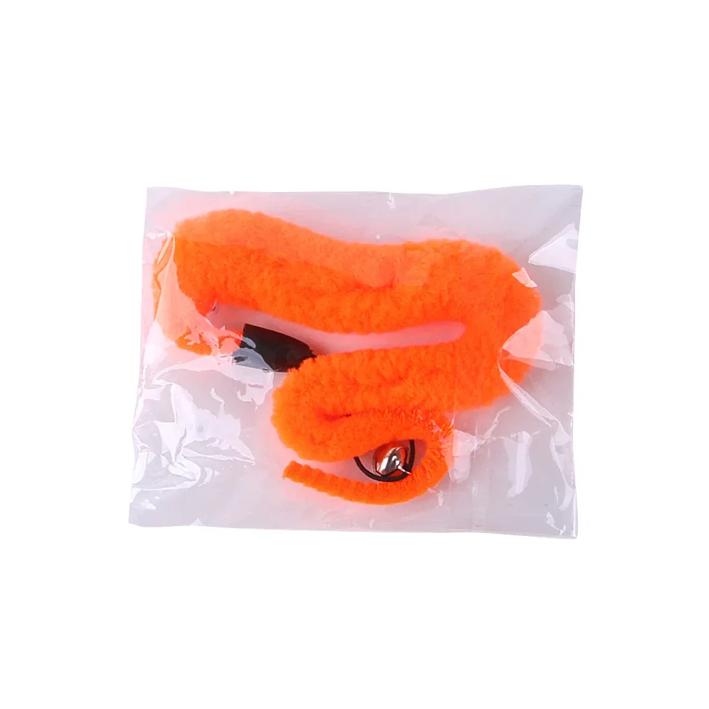Divertido palo para gato, juguete de pluma peluda con campana, palo para gato, juguete para gatito, accesorios para mascotas, gusano en una cuerda, juguetes interactivos para gatos