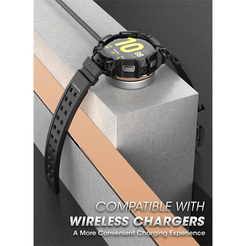 SUPCASE-funda de reloj para Galaxy Watch 6/5/4, 44mm, UB Pro, cubierta protectora resistente con correa, bandas de reloj
