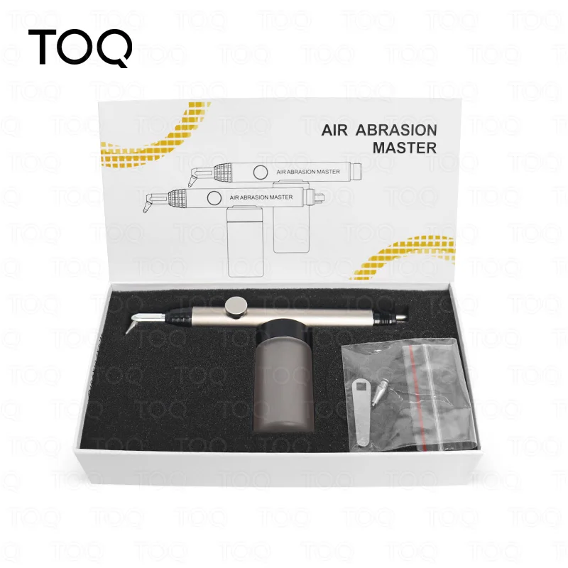 Microblaster de óxido de aluminio dental TOQ / Pulidor de abrasión de aire de alúmina / Lápiz blanqueador de dientes con arenado de 2/4 orificios
