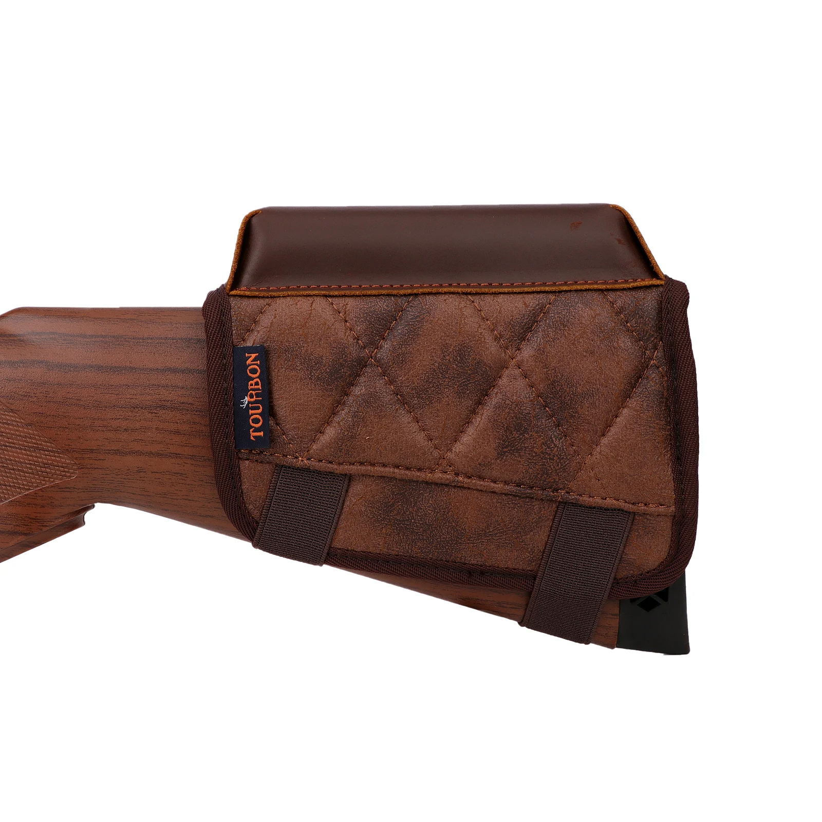 Tourbon cuero y PU reposa mejillas Riser pistola buttstock con cartuchos de Rifle 243 WIN 270 WIN 308 soportes de WIN accesorios de caza