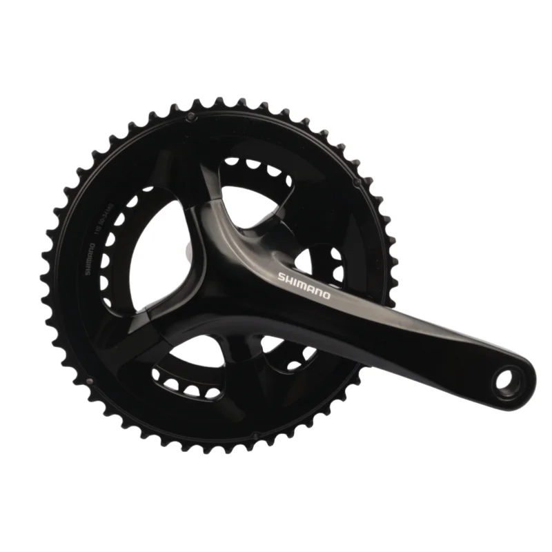 Platos y bielas Shimano RS510 22s 165MM 170MM 172,5 MM 175MM 50-34T 2x11 velocidades rueda dentada de bicicleta de carretera manivela negra doble plato