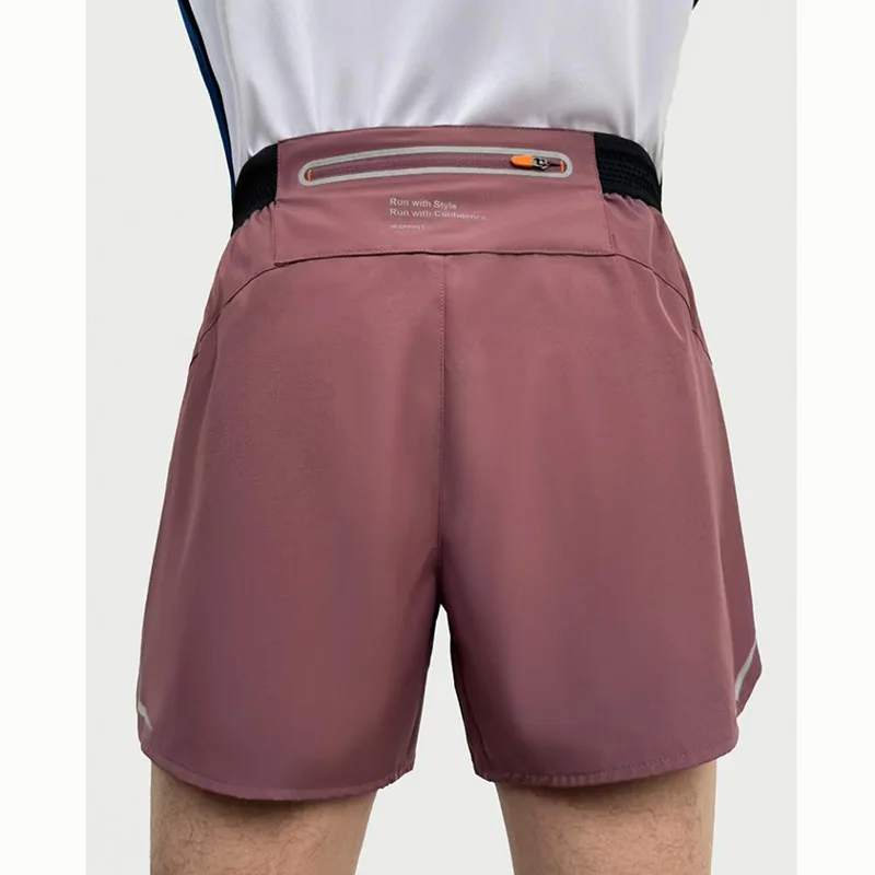 Pantalones cortos para correr para hombre, pantalones cortos deportivos para gimnasio, pista de maratón, 2 en 1, entrenamiento de secado rápido, pantalones cortos para gimnasio y Fitness, pantalones cortos de verano pa
