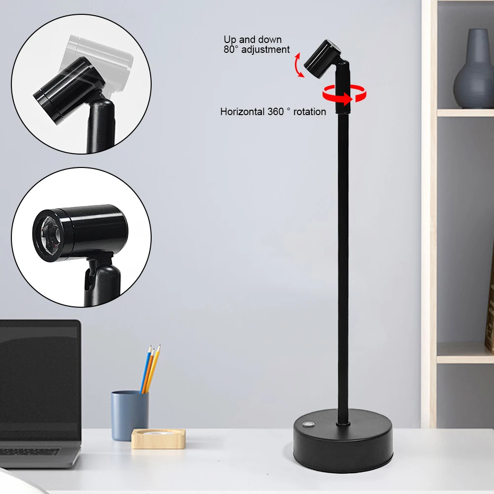 Luz LED de ambiente de carga, luces de escritorio minimalistas con atenuación táctil, decoración Vintage, lámpara para mesita de noche de dormitorio de Hotel