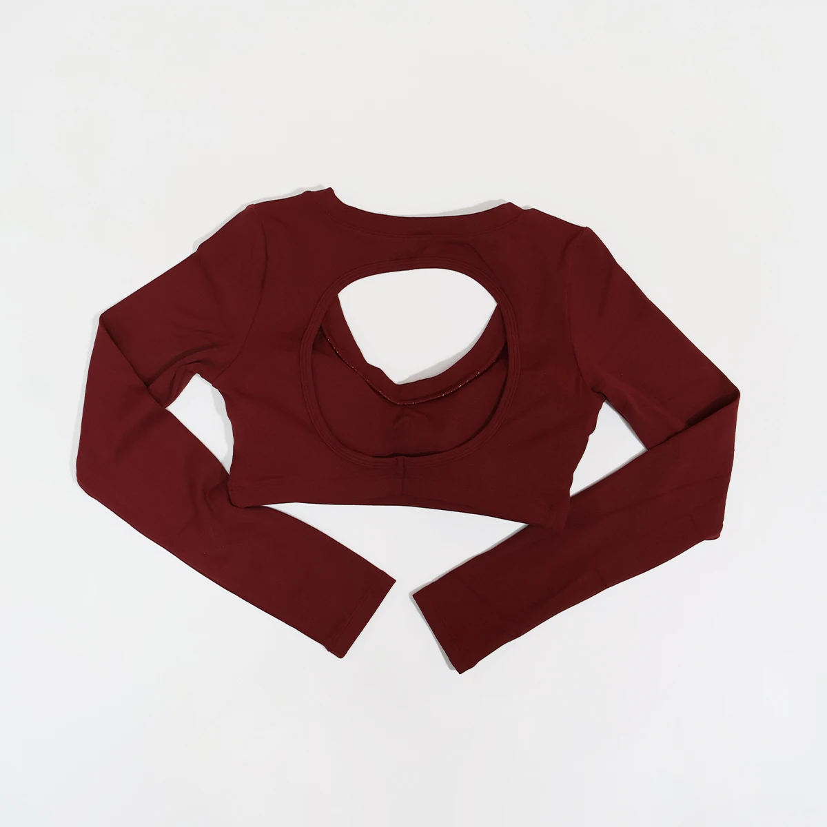 Nueva Camiseta de Yoga de Manga Larga sin Espalda para Mujer, Ropa Deportiva Transpirable y Suave para Entrenamiento en el Gimnasio, Ropa de Fitness Cómoda para Mujer