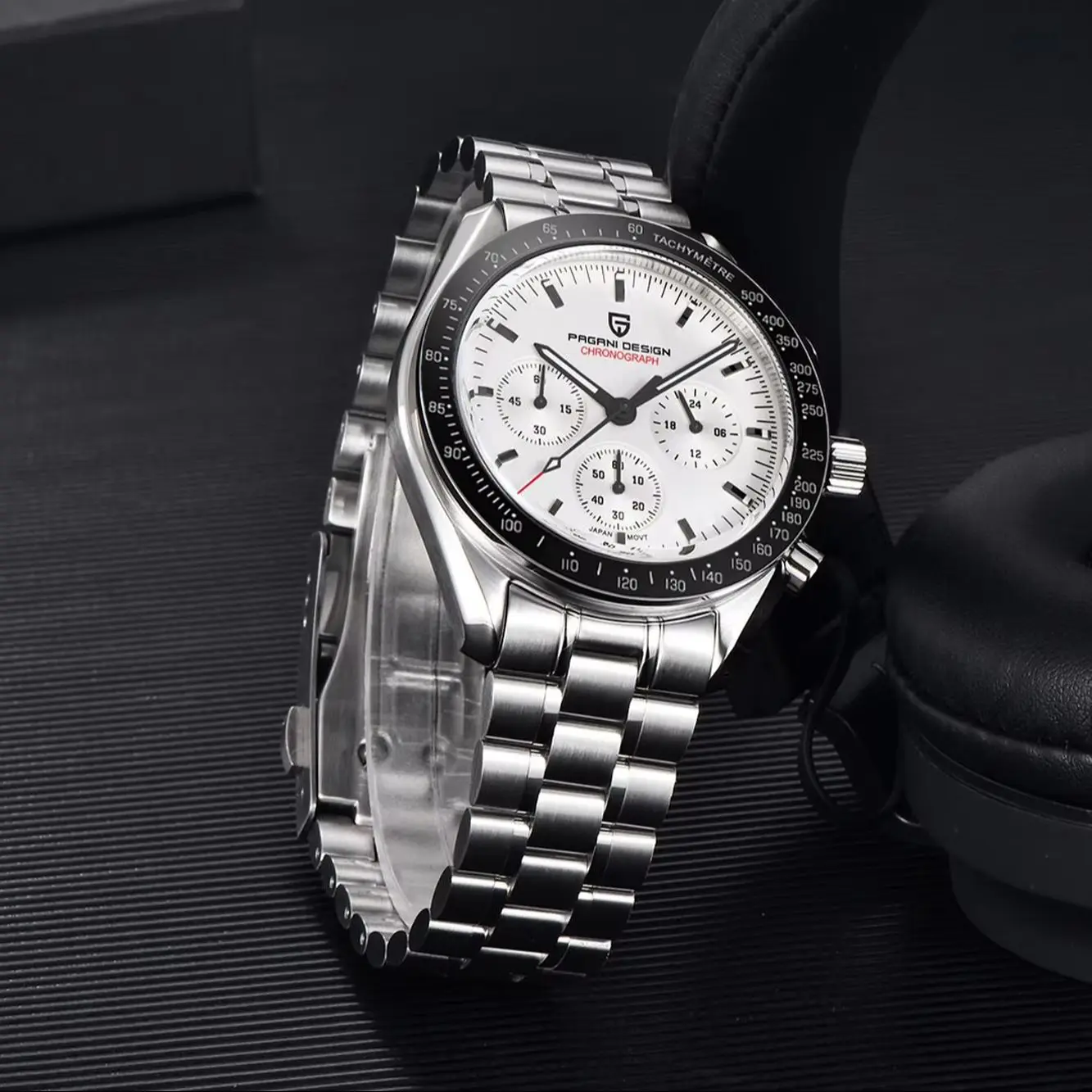 PAGANI DESIGN 2026 Nuevo V5 PD1701 Relojes para Hombre Reloj de Cuarzo de Lujo Cronógrafo Deportivo para Hombre Cristal de Zafiro AR Resistente al Agua 100M