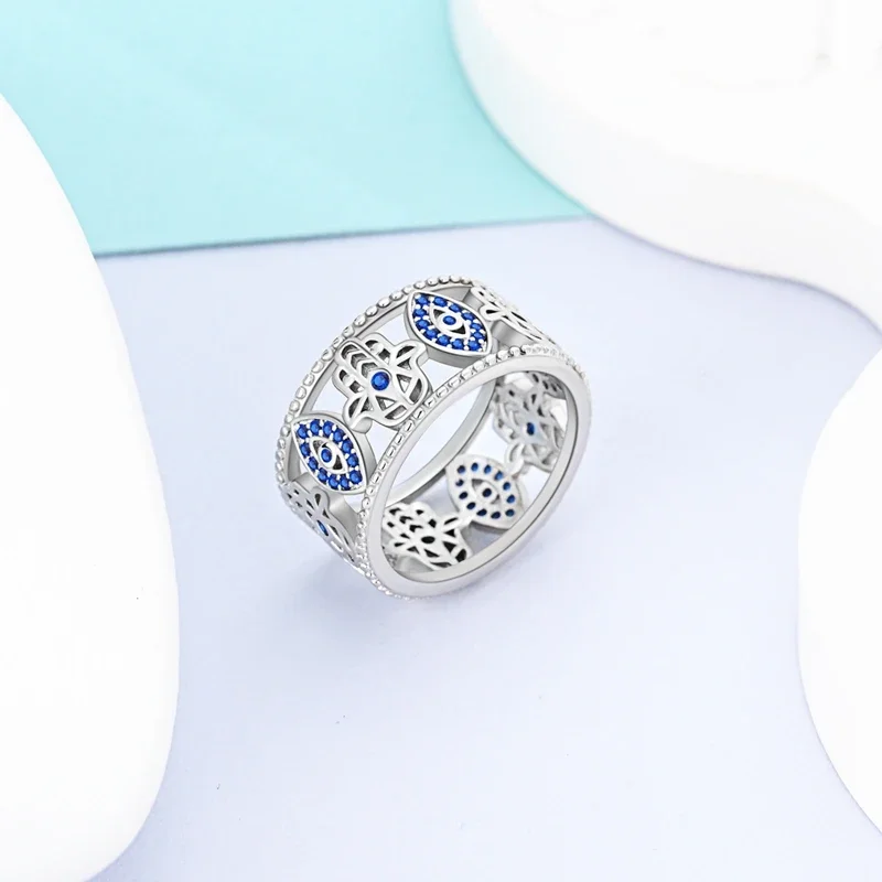 Anillos de moda para mujer, estrellas y luna, girasol, corazón rosa, circón, anillos anchos de lujo, regalo de joyería de boda de compromiso a la moda