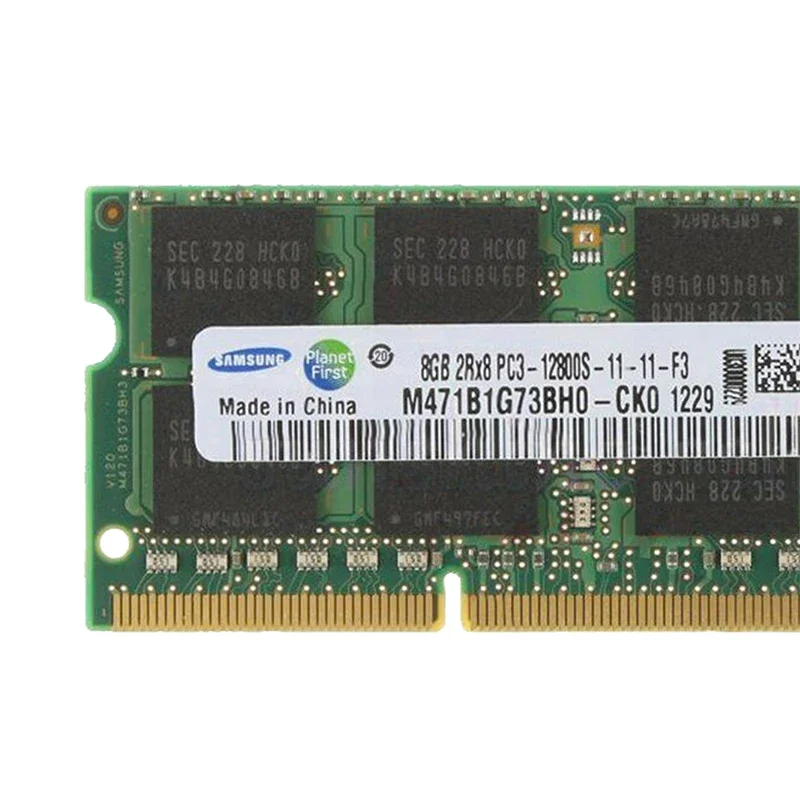 SAMSUNG DDR3 DDR3L memoria Ram SODIMM portátil RAM 8GB 4GB 2GB 1333 1600Mhz 1866MHz Notebook de alto rendimiento SO-DIMM RAM 1,35/1,5 V