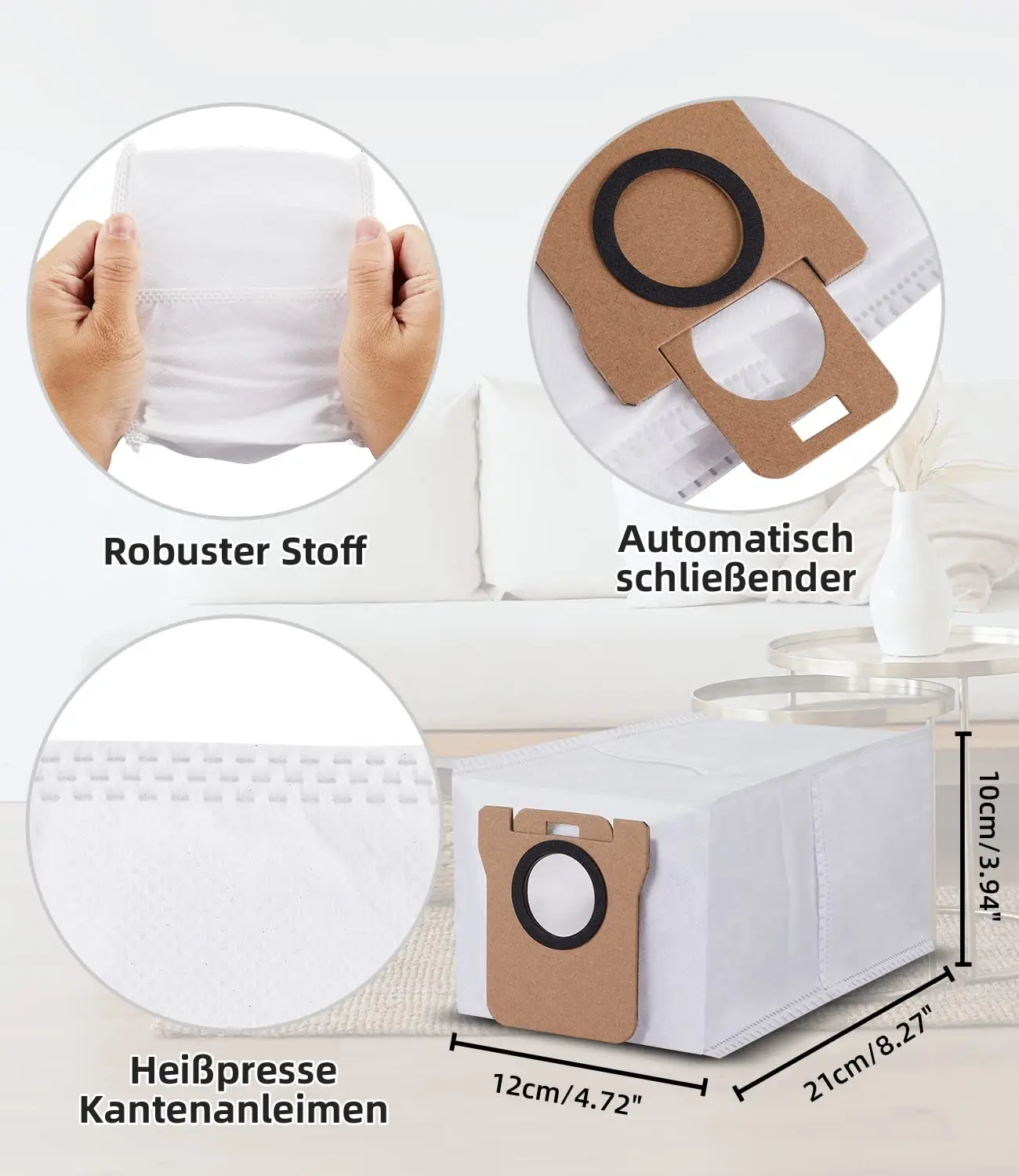 Para Xiaomi Robot aspirador X20 Max / D109GL / Mijia M30 accesorios cepillo principal Cepillo Lateral filtro Hepa paño de mopa bolsa de polvo