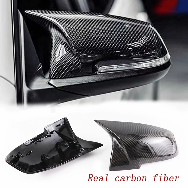 2014-2019 para BMW 1 2 4 3 Series GT F20 F21 F22 F23 F30 F31 F32 F33 F34 F35 F36 X1 E84 M2 F87 reemplazar la cubierta del espejo de fibra de carbono