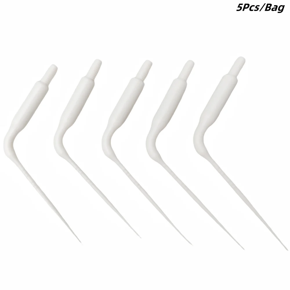 JUMTOP 5 uds puntas de irrigación Endo alimentadas por sónica de plástico Dental punta de conducto radicular punta de pieza de mano escalador de aire para odontología