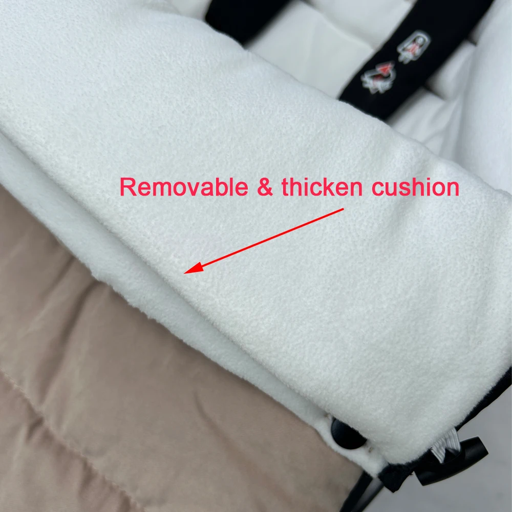 Universaln Sillero para Cochecito Compatible con todos los Cochecitos YOYO y Cochecitos Bugaboo: Resistente al Viento, Impermeable y Térmico Cálido