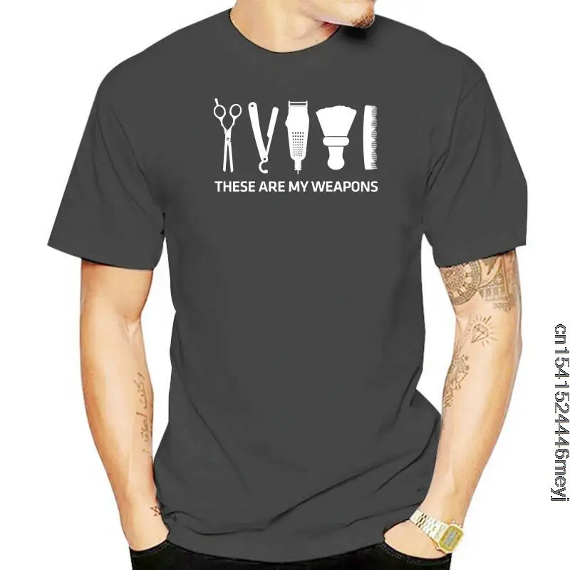 Camiseta de moda para mujer, estilo veraniego, armas de barberos, estas son mis estándares, 2022
