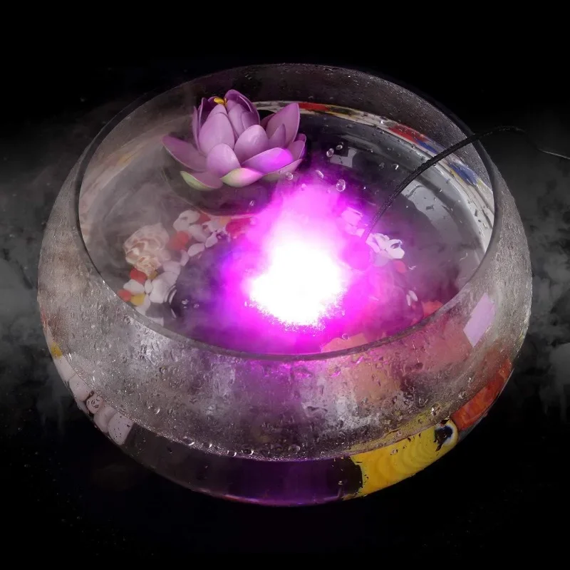 Generador de niebla nebulizador bomba de agua atomizador ultrasónico humidificador fuente rocalla jardinería bonsái acuario estanque decoración cabezal de atomización
