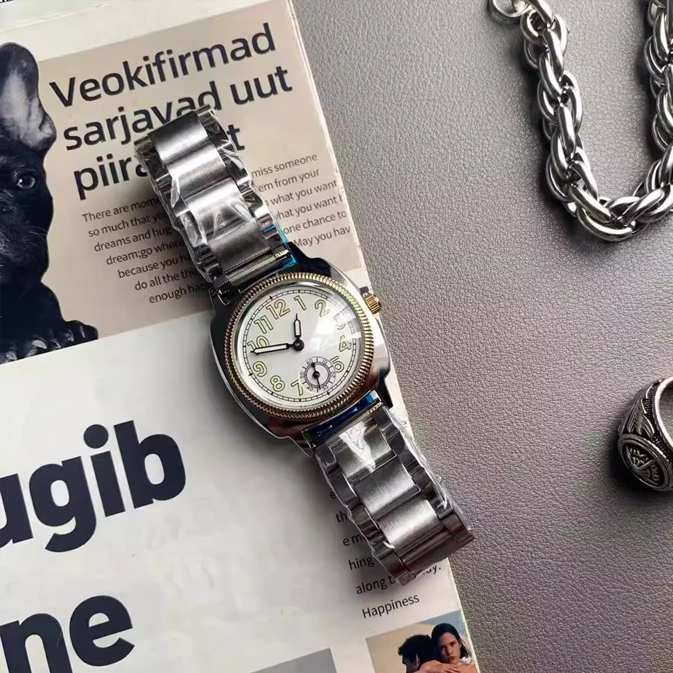 Relojes Y2K impermeables para hombres y mujeres, reloj de pulsera japonés retro luminoso para hombre, reloj de cuarzo de acero inoxidable de primera calidad