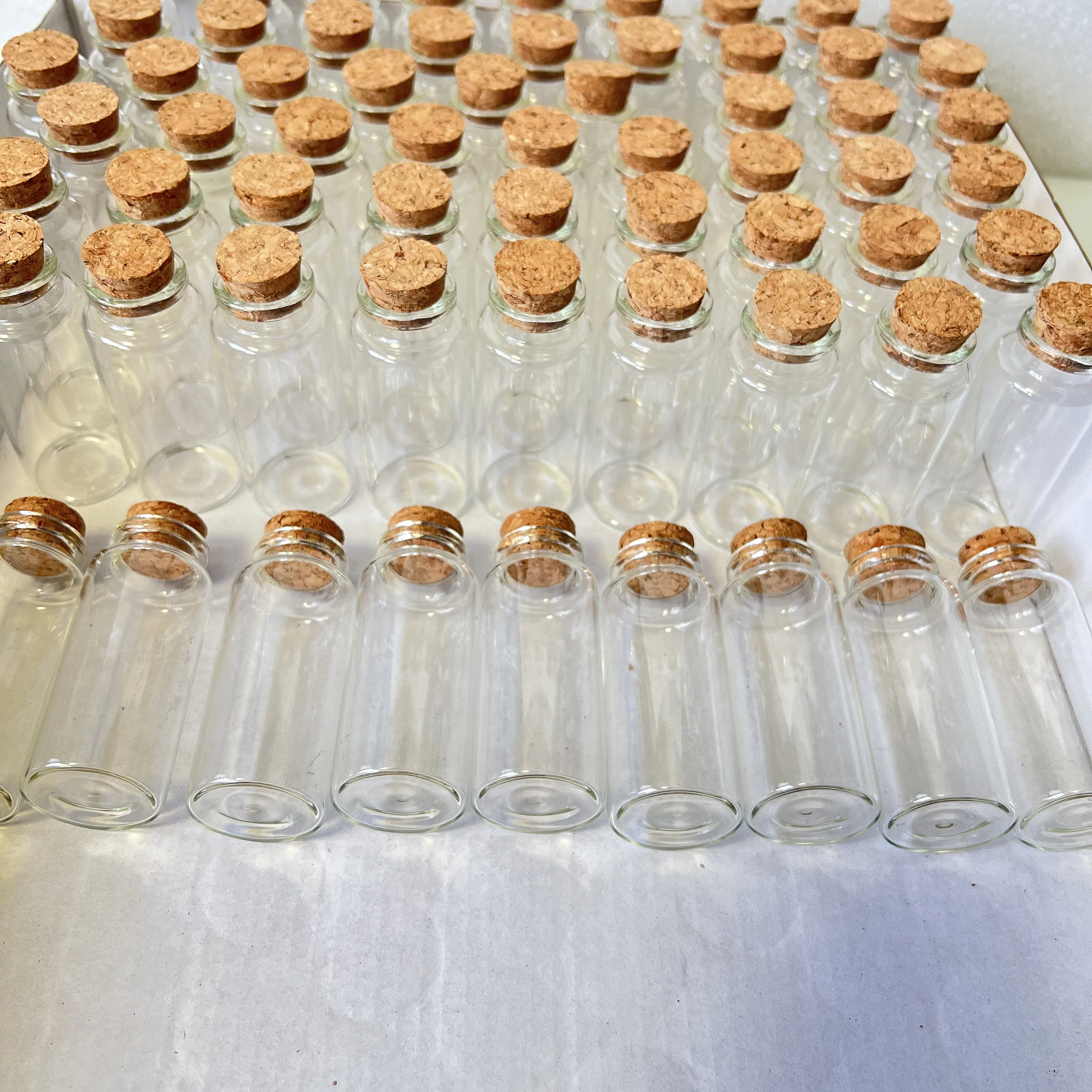 15/36/56 Uds 30x70mm 30ml frascos de vidrio corcho pequeñas botellas de tubo de ensayo Mini contenedores transparentes DIY recuerdos de boda botella de deseos