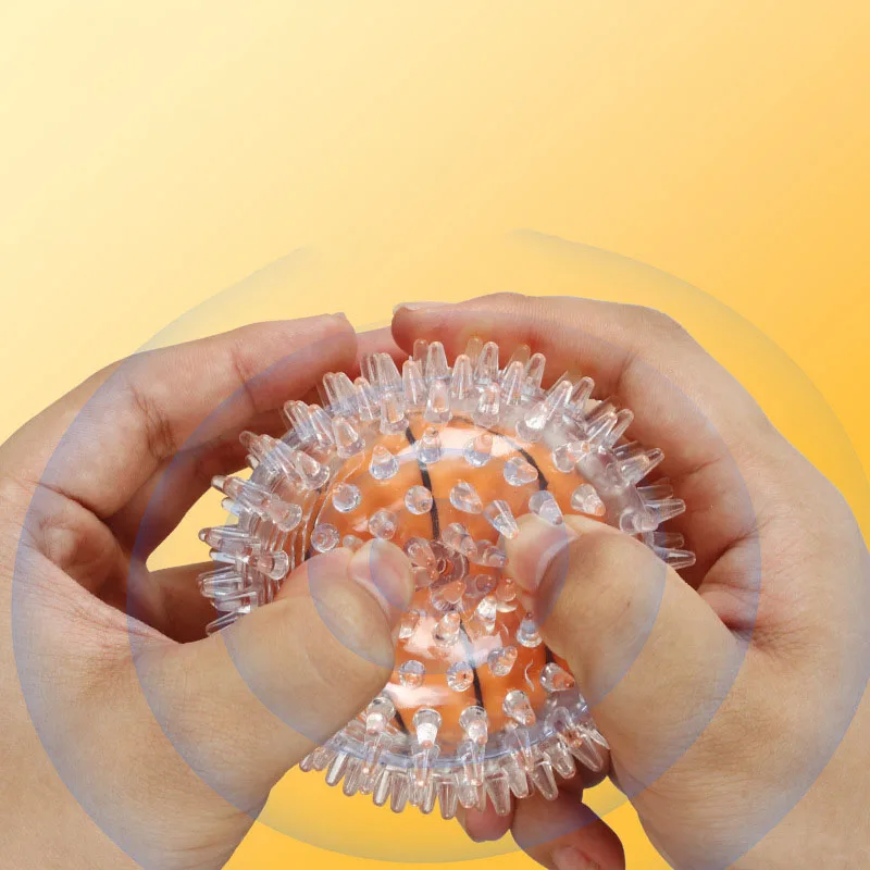 Pelota de juguete para perros con punta, juguete interactivo para aliviar el aburrimiento, limpieza de dientes molares, juguete para masticar para ejercicio de perros