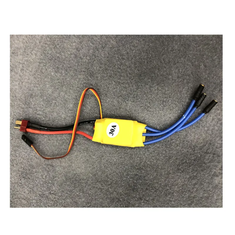 Controlador Electrónico de Velocidad (ESC) sin Escobillas de 30A, 2-3S Lipo, para Quadcopter RC, Avión de Ala Fija, Coche DIY