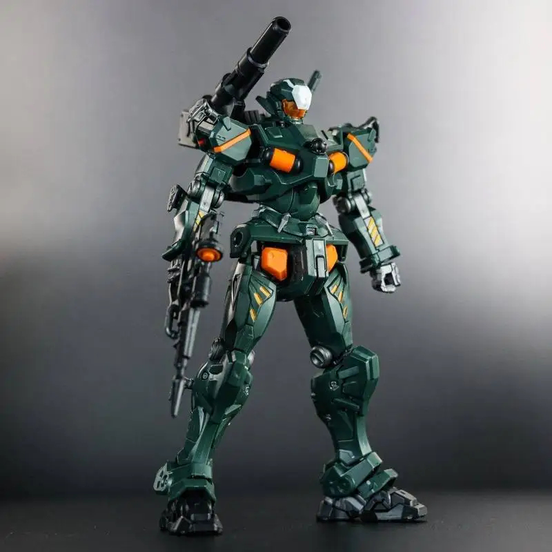 Nuevo HG 1/144 GQ Gquuuuuux Light Cannon Verde Rojo KO Kit de Modelo de Ensamblaje Figura de Mecha Juguetes de Colección Figura Coleccionable