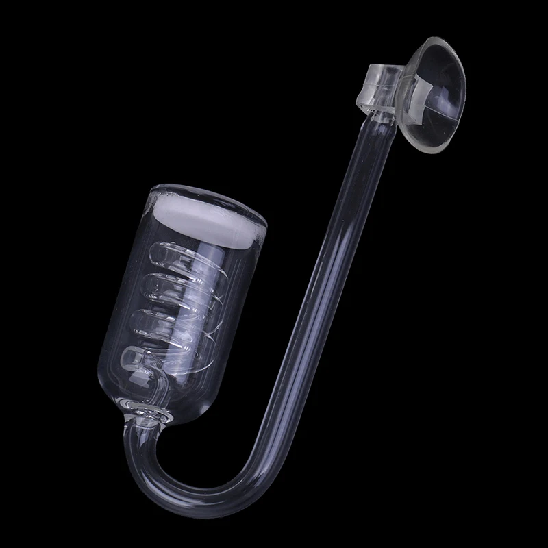 Difusor de CO2 para acuario, atomizador de tanque de plantas de 60 ~ 300L, regulador de solenoide, atomizador de CO2 musgo, tubo de vidrio en espiral