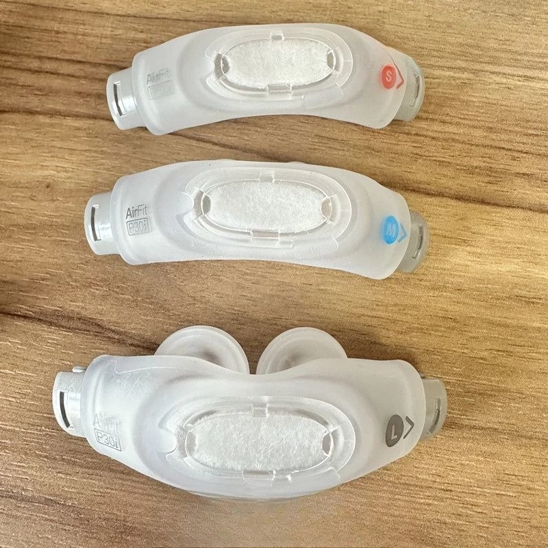 Accesorios para mascarilla nasal CPAP: Cojín nasal, marco, arnés, conector de codo, piezas de repuesto para máquina de respiración antirronquidos
