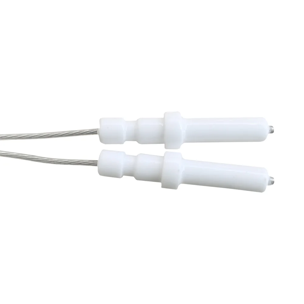 BEHAIVAN-piezas de repuesto para cocina de Gas, electrodo de encendedor, bujía, cable de encendido de 900mm, Pin de encendido de cerámica, altura 35mm