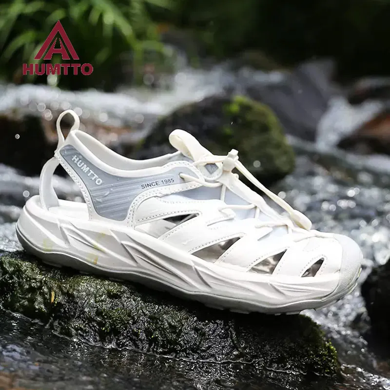 HUMTTO, zapatos Upstream para mujer, Trekking al aire libre, zapatos acuáticos para caminar, zapatillas tobilleras de secado rápido de malla transpirable, zapatos de agua para hombre
