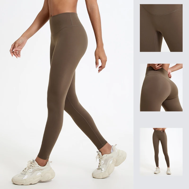 Pantalones de Yoga de Cintura Alta con Telas Súper Suaves para Verano, Leggings Deportivos para Mujer, Leggings Transpirables para Gimnasio
