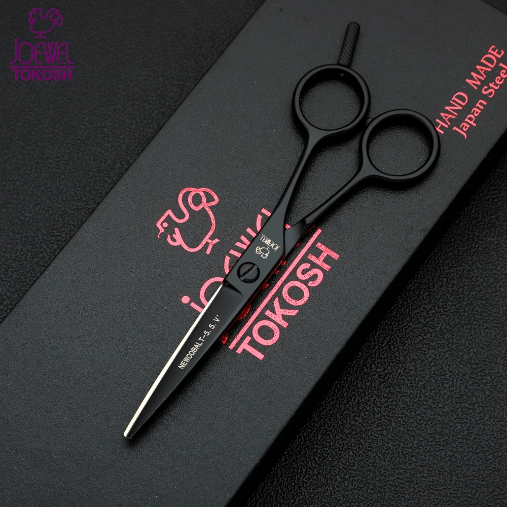 Tijeras de Peluquería Profesionales Multifuncionales para Adelgazar el Cabello, Corte Recto al 10%-50%, Varios Tamaños JP440C 5-5.5-6-6.5-7