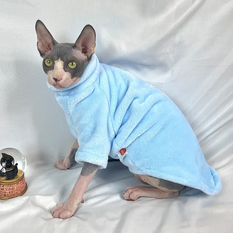 Ropa de moda para gatos, suéter para gatos Sphynx, ropa para gatitos, Sudadera con capucha para perros, ropa para gatos Sphinx, monos para mascotas