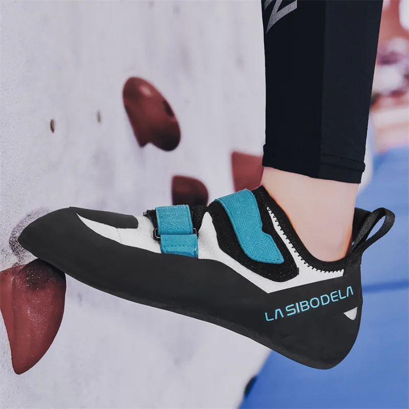 Zapatillas de escalada para principiantes, zapatillas de escalada para uso en interiores y exteriores, zapatillas de escalada profesionales para hombres y mujeres, zapatillas de entrenamiento para escalada en roca y boulder.